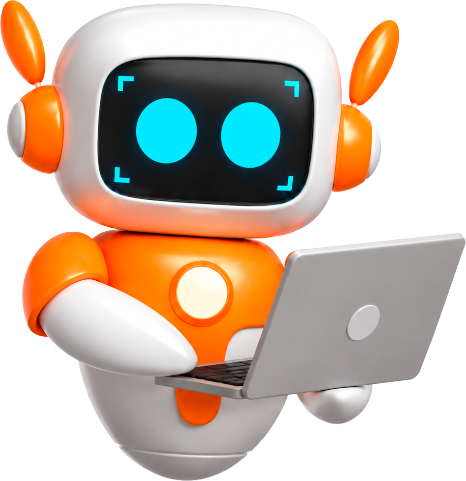 Mascota Amerihack con notebook