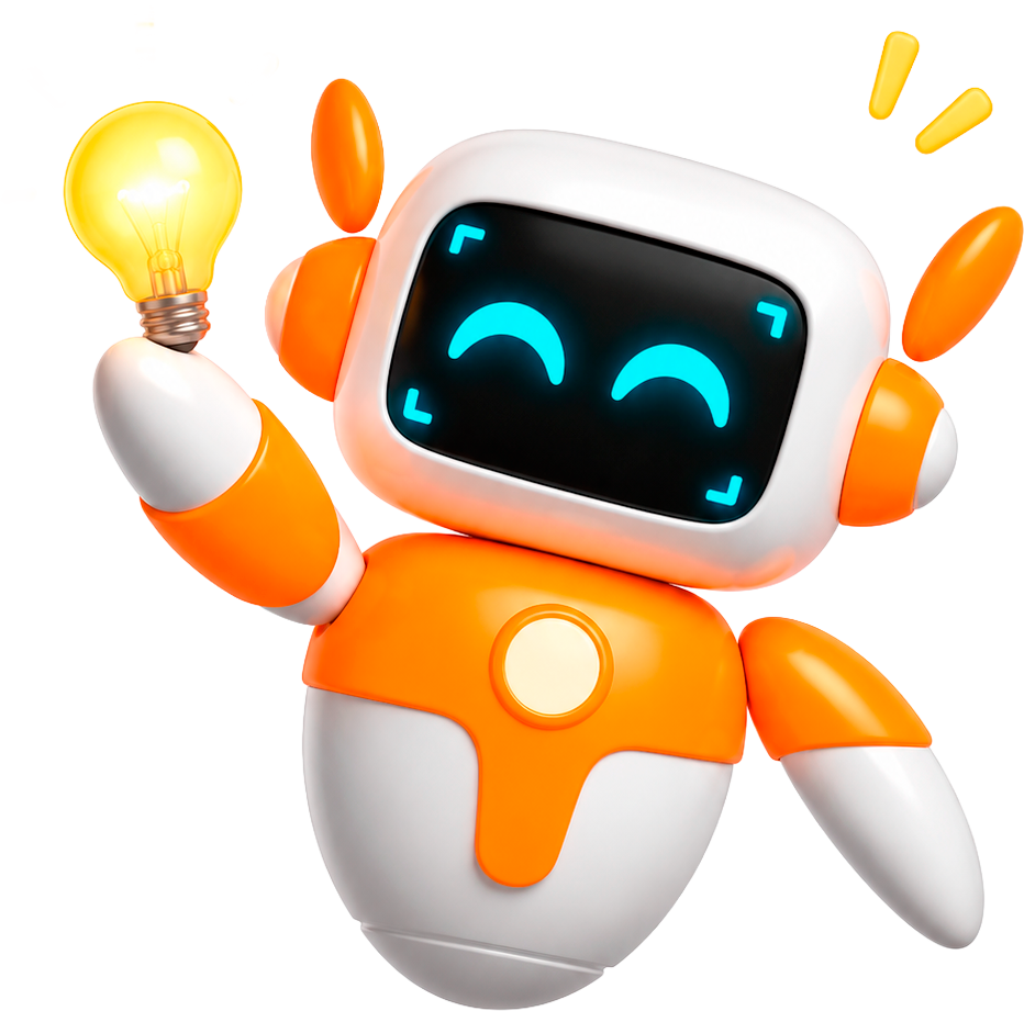 Mascota Amerihack con una idea